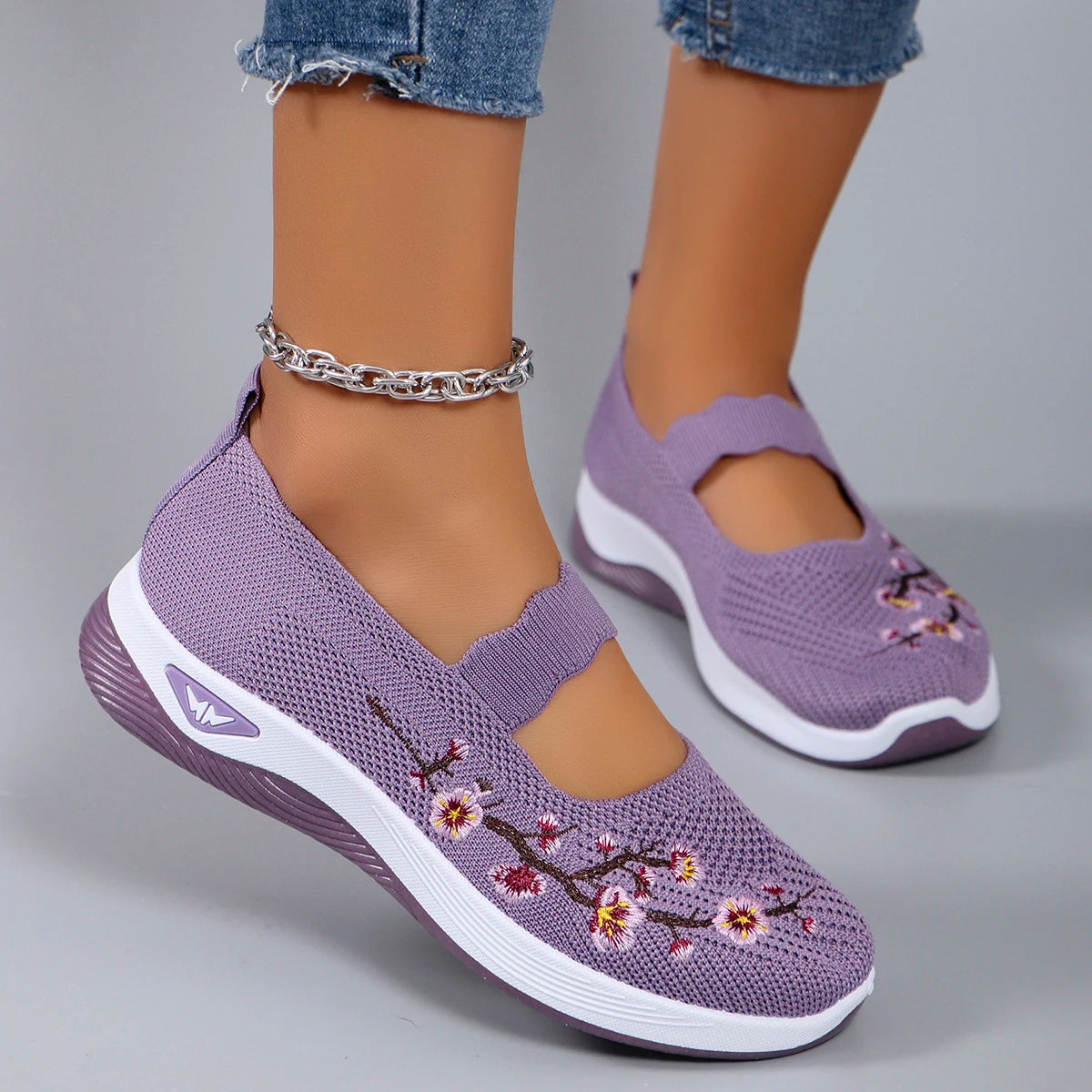 Zapatillas Mary Jane Floral™
