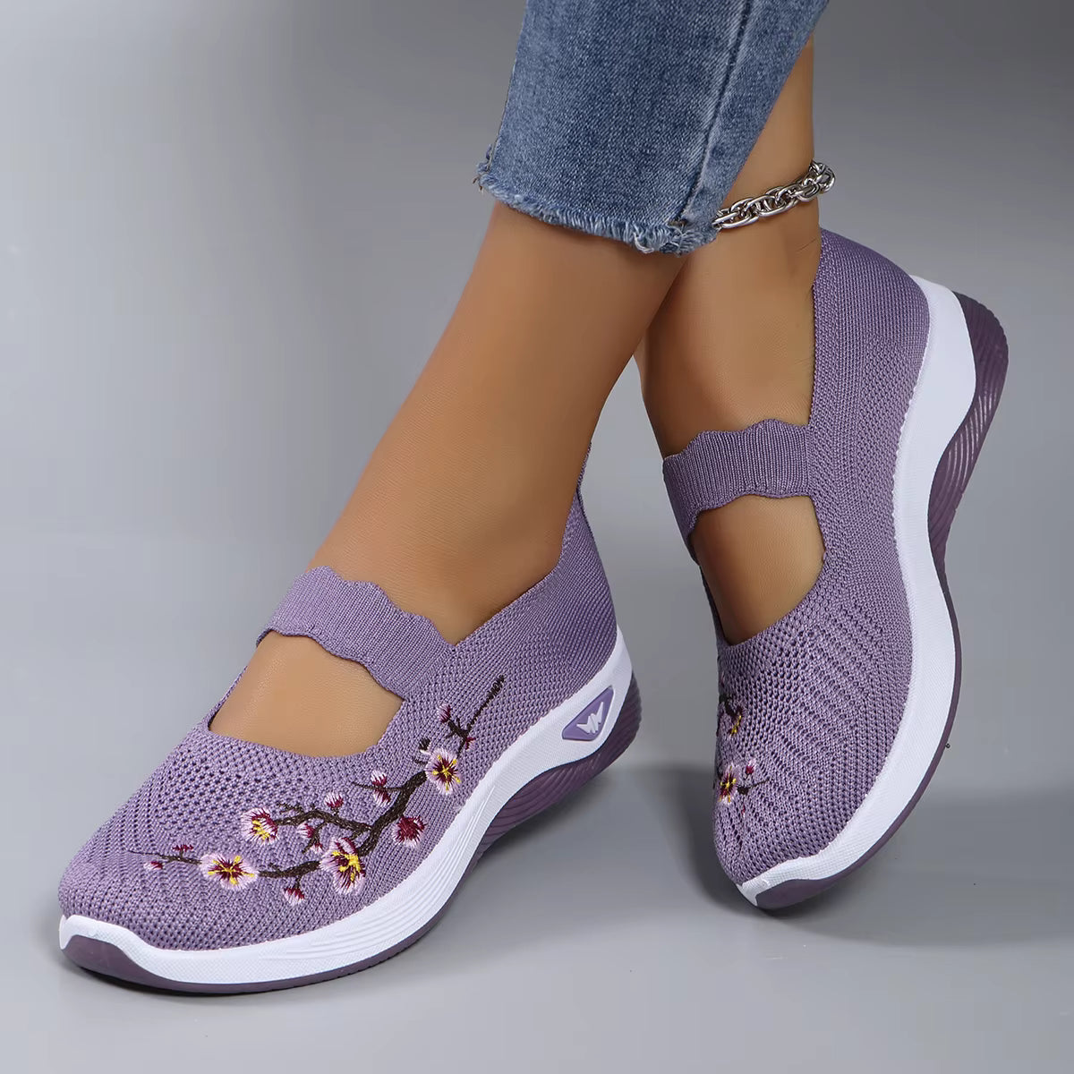 Zapatillas Mary Jane Floral™
