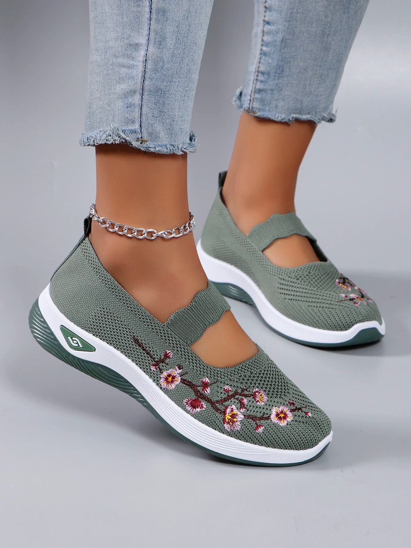 Zapatillas Mary Jane Floral™